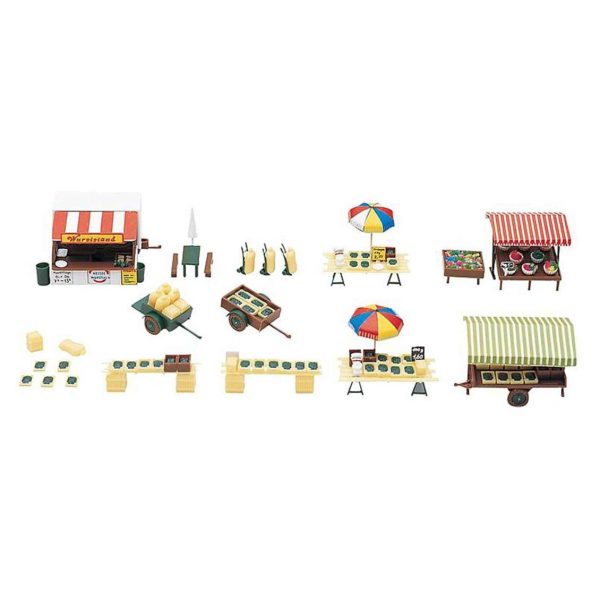1/87 Pazar Standları ve Arabaları Maketi, Faller 180582 - Görsel 2