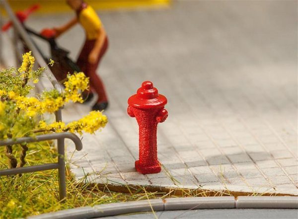 1/87 Cadde Yangın Musluğu ( 10 Adet ) Maketi, Faller 180912 - Görsel 2