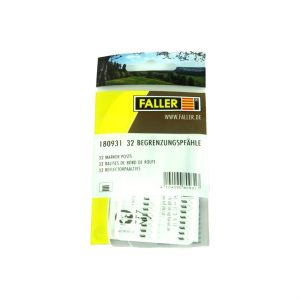 1/87 İşaretli Yol Kenarı Direği ( 32 Adet ) Maketi, Faller 180931