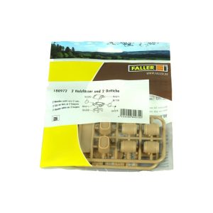 1/87 Ahşap Fıçı ve Küvetler ( 2 Set ) Maketi, Faller 180972