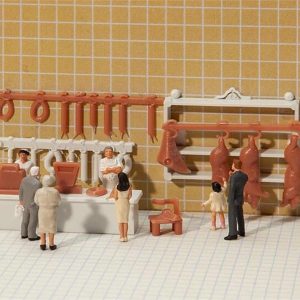 1/87 Kasap Dükkanı Eşyaları Maketi, Faller 180974