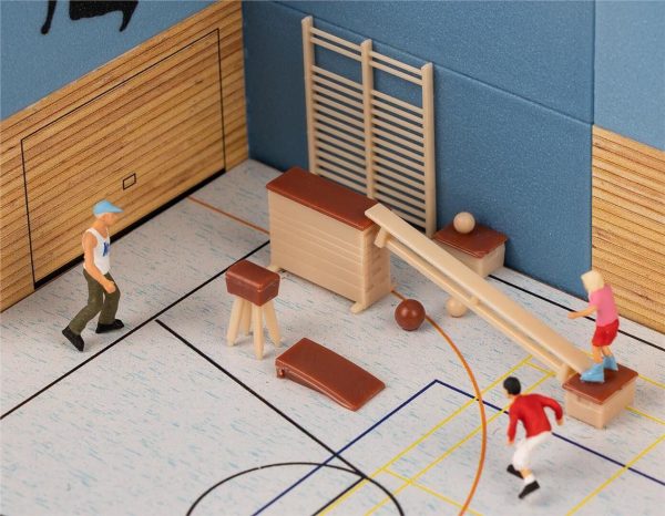 1/87 Spor Salonu Aletleri Maketi, Faller 180994 - Görsel 3