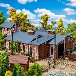 1/87 3 Hatlı Lokomotif Evi Maketi, Faller 191769