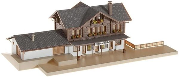 1/160 Schwarzach İstasyonu Maketi, Faller 212108 - Görsel 2