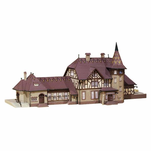 1/160 Schwarzburg İstasyonu Maketi, Faller 212111 - Görsel 3