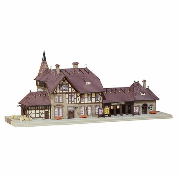 1/160 Schwarzburg İstasyonu Maketi, Faller 212111 - Görsel 2