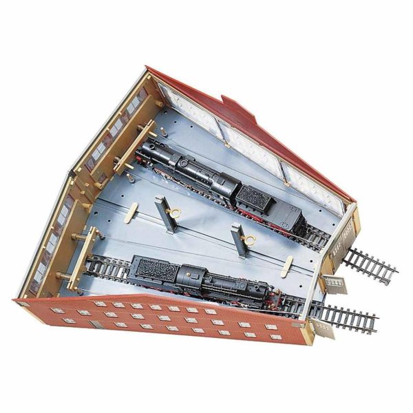 1/160 2 li Lokomotif Evi Turntable İçin Maketi, Faller 222118 - Görsel 4