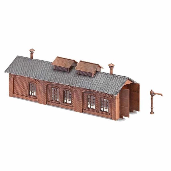 1/160 Tek Girişli Lokomotif Evi Maketi, Faller 222141 - Görsel 2