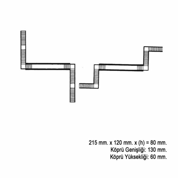 1/160 Yaya Üst Geçiti Maketi, Faller 222151 - Görsel 3