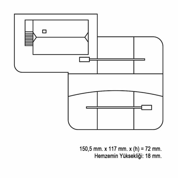 1/160 Hemzemin Geçit Elektrikli Maketi, Faller 222170 - Görsel 3