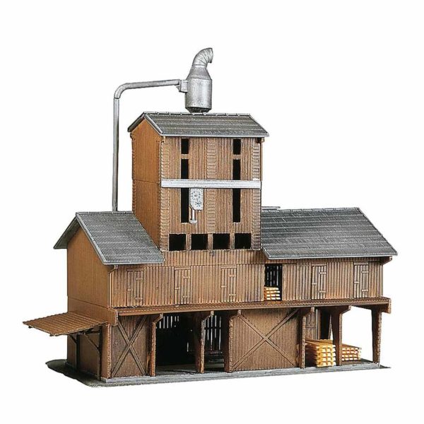 1/160 Kereste Fabrikası Yükleme Rampalı Maketi, Faller 222181 - Görsel 3