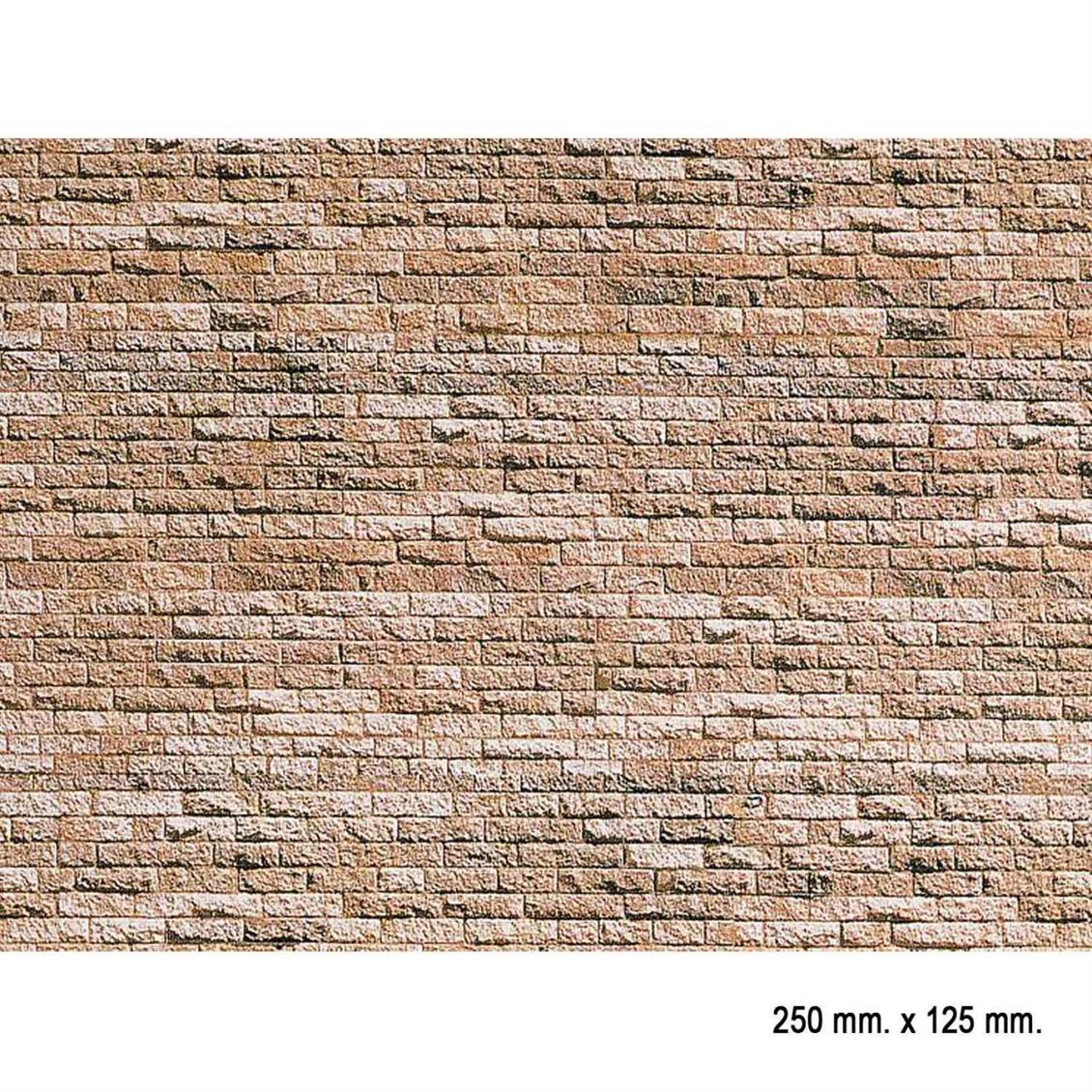 1/160 Bazalt Taşı Desenli Dekor Kağıdı 25 X 12 5 Cm., Faller 222563