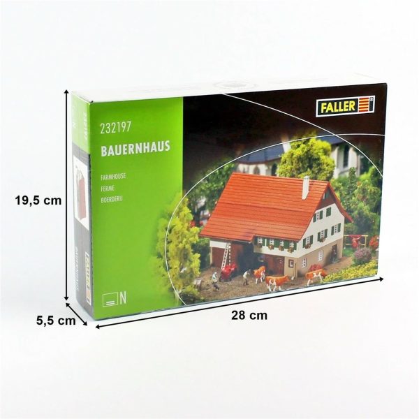 1/87 Çiftlik Evi Maketi, Faller 232197 - Görsel 5