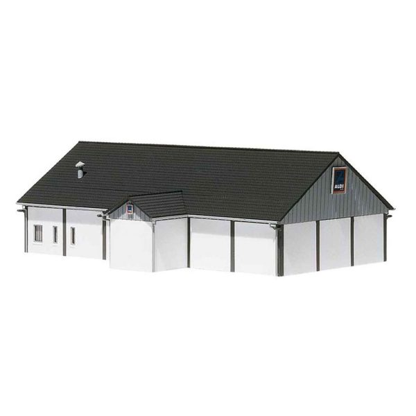 1/160 Aldi Süpermarket Maketi, Faller 232204 - Görsel 3