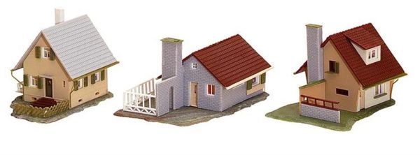 1/160 Banliyö Evleri ( 3 Adet ) Maketi, Faller 232221 - Görsel 2