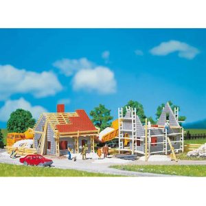 1/160 İnşa Halinde Ev ( 2 Adet ) Maketi, Faller 232223