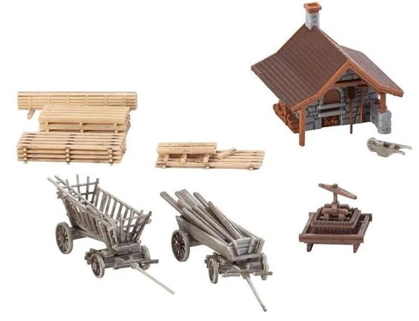 1/160 Minik Fırın ve Aksesuarları Maketi, Faller 232359 - Görsel 3