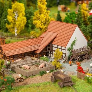1/160 Tarımsal Bina ve Aksesuarları Maketi, Faller 232371