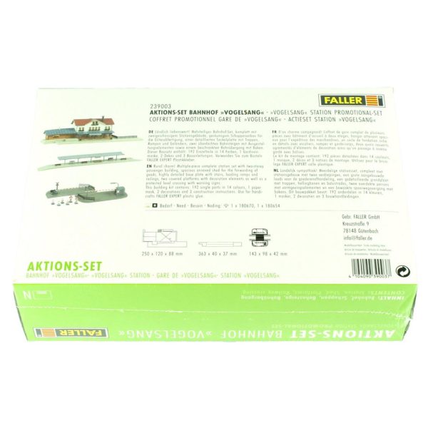 1/160 Vogelsang İstasyonu Maketi, Faller 239003 - Görsel 2