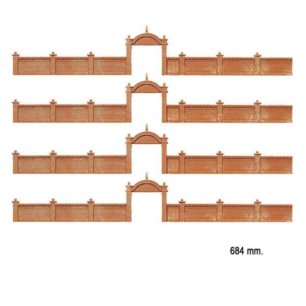 1/160 Fabrika Duvarı Maketi, Faller 272405 - Görsel 2