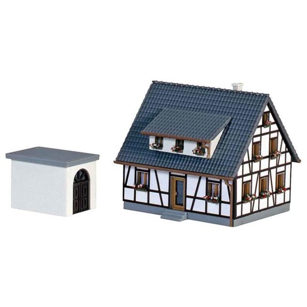1/220 Yarı Ahşap Ev Maketi, Faller 282760 - Görsel 2