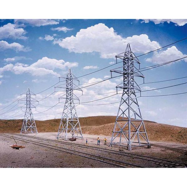 1/220 Enerji Nakil Direkleri ( 4 Adet ) Maketi, Faller 533121