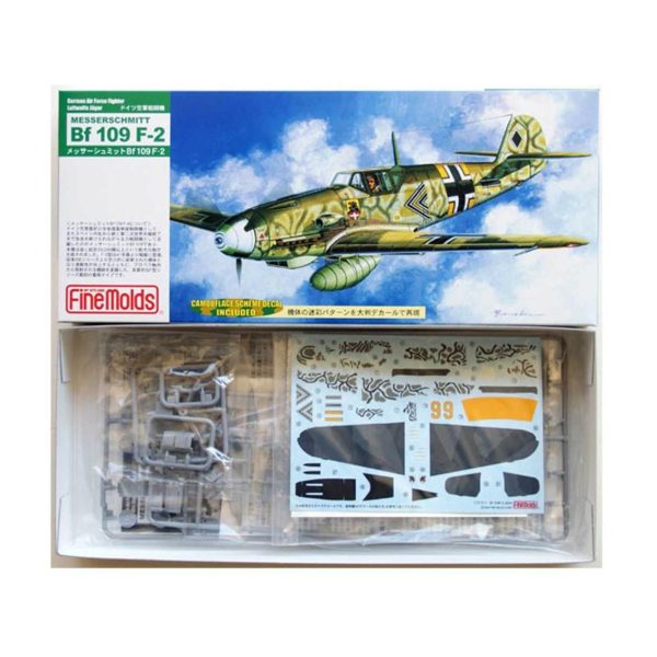 1/72 Messerschmitt Bf109 F-2 MaketiFNMFL01 - Görsel 2