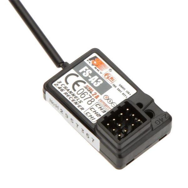 3 Kanal 2.4 Ghz Kumanda Alıcısı, Flysky FS-A3 - Görsel 3