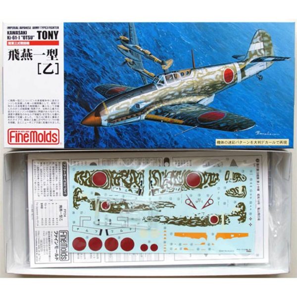 1/72 IJA Kawasaki Type3 Fighter Ki-61-1 Otsu MaketiFNMFP24