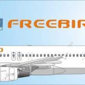 1/144 Freebird Decal-New Scheme Blue Tail, Nazca Decals Frb002