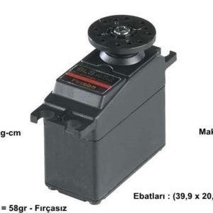 Digital Brushless Servo BLS 452 Metal, Futaba 1612