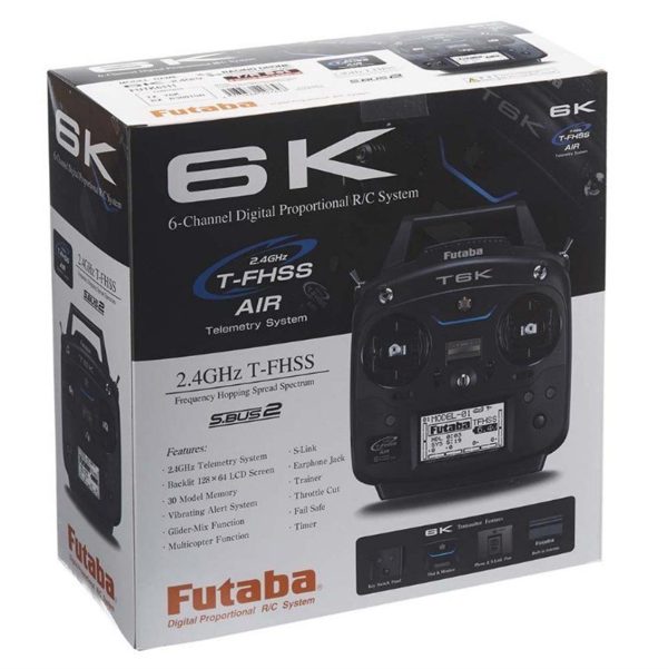 6K V2 Kumanda 8 Kanal 2 4Ghz T-FH, Futaba 50030993 - Görsel 4