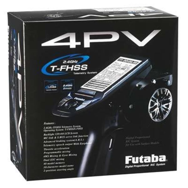 4PV Kumanda 4 Kanal 2 4Ghz S-FHSS, Futaba 50031123 - Görsel 2