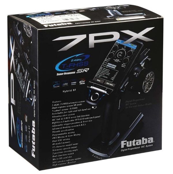 7PX Kumanda 7 Kanal 2 4Ghz S-FHS, Futaba 5003121-3 - Görsel 6