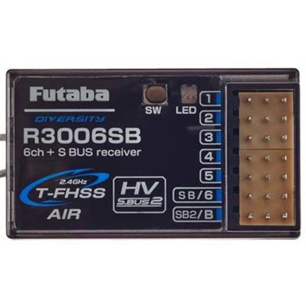 Kumanda Alıcısı R3006SB Yüksek Vo, Futaba 51026243 - Görsel 3
