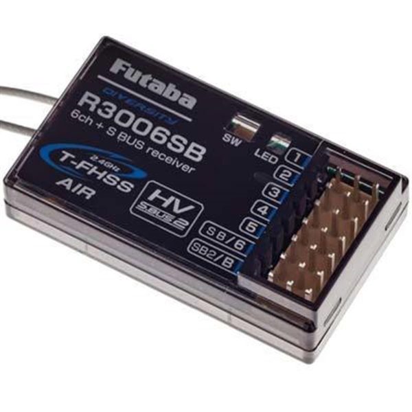 Kumanda Alıcısı R3006SB Yüksek Vo, Futaba 51026243 - Görsel 2