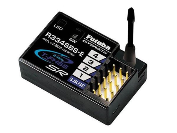 Kumanda Alıcısı R334SBS-E 2.4Ghz, Futaba 5102649-3