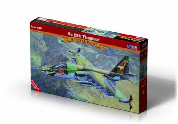 1/48 Su-25K (Kurbağa Bacağı) Savaş Uçağı Maketi, Mister Craft G010