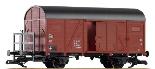 G-Dr IV 2-Axle Boxcar W/Brake Platform, Piko 37907