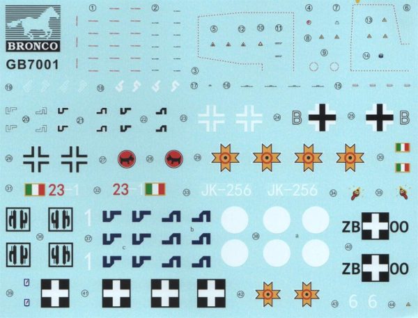 1/72 Blohm and Voss BV P178 Dive Bomber Jet Maketi, Bronco Model 07001 - Görsel 3
