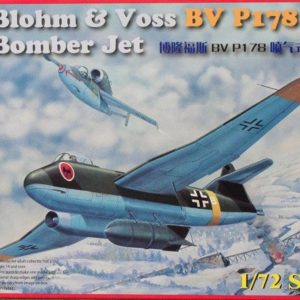 1/72 Blohm and Voss BV P178 Dive Bomber Jet Maketi, Bronco Model 07001
