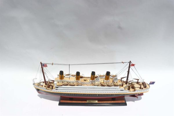 Rms Tıtanik Ahşap Hazır Gemi Maketi, Gianhien Cs0003P60 - Görsel 5