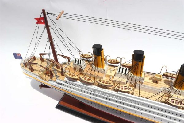 Rms Tıtanik Ahşap Hazır Gemi Maketi, Gianhien Cs0003P60 - Görsel 4