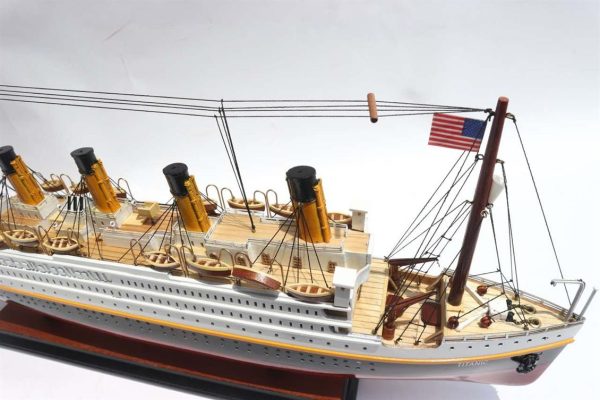 Rms Tıtanik Ahşap Hazır Gemi Maketi, Gianhien Cs0003P60 - Görsel 3