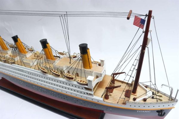 Rms Tıtanik Ahşap Hazır Gemi Maketi, Gianhien Cs0003P80 - Görsel 2