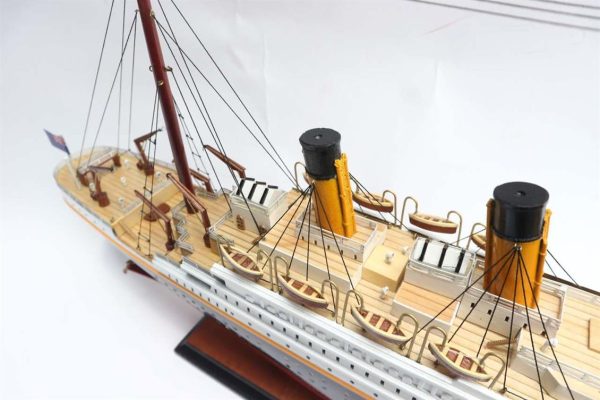 Rms Tıtanik Ahşap Hazır Gemi Maketi, Gianhien Cs0003P80 - Görsel 3