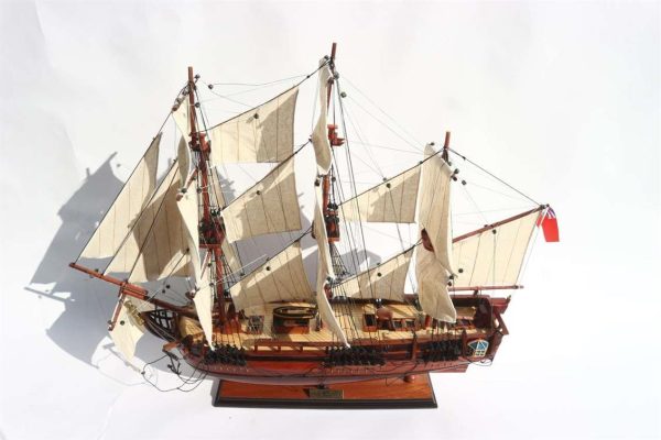 Hms Bounty Ahşap Hazır Yelkenli Savaş Gemisi Maketi, Gianhien Ts0020W60 - Görsel 2