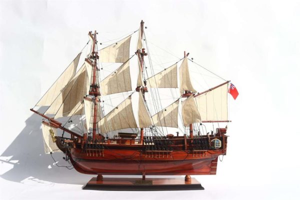 Hms Bounty Ahşap Hazır Yelkenli Savaş Gemisi Maketi, Gianhien Ts0020W60