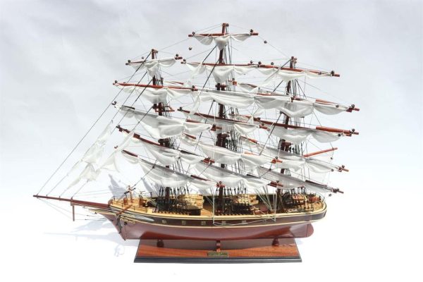 Cutty Sark Ahşap Hazır Yelkenli Gemi Maketi, Gianhien Ts0022W70 - Görsel 4