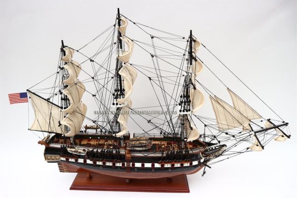 Uss Constıtutıon AhşapDetaylı Yelkenli Savaş Gemisi Maketi, Gianhien Ts0023P70